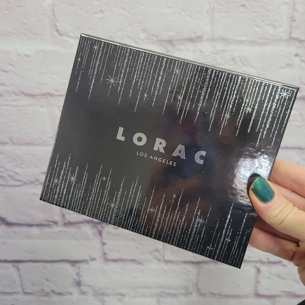 NEW No Box LORAC Los Angeles Shine Bright PRO Eye Shadow Palette with Dual Brush